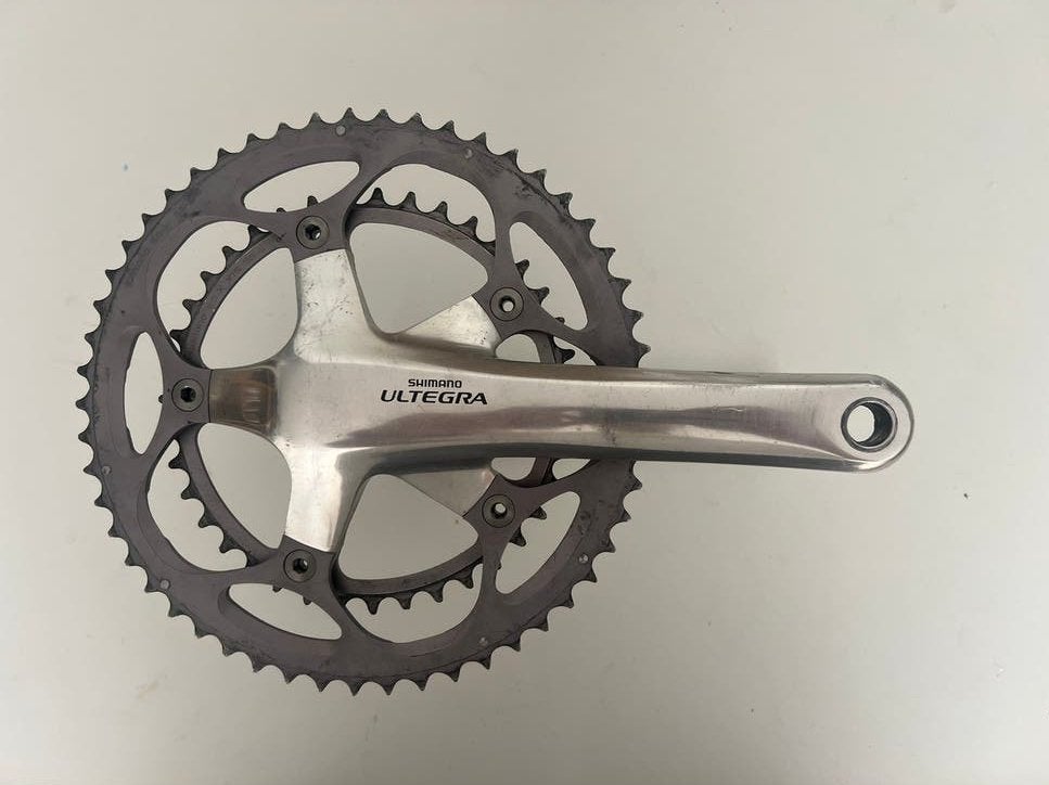 Shimano Ultegra Crankstel 175mm- 53/39t - FC-6600, Fietsen en Brommers, Fietsonderdelen, Ophalen, Gebruikt, Racefiets, Crankstel of Pedalen