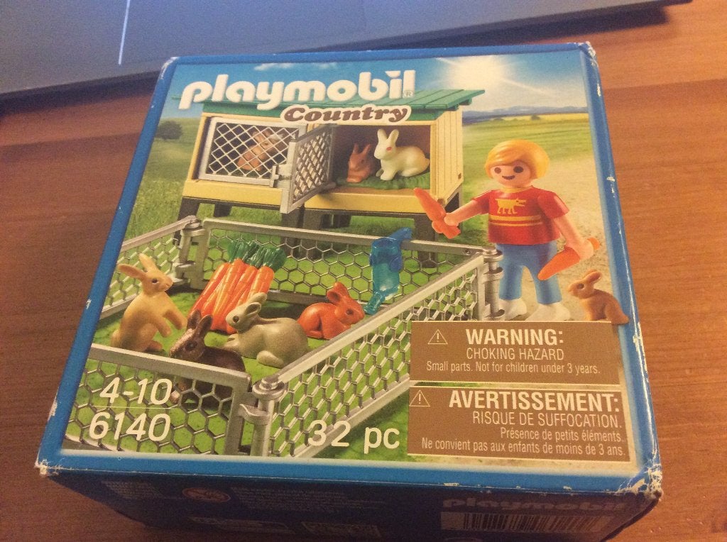 playmobil country konijnenhok set nr 6140. Nieuw, ongeopend, Kinderen en Baby's, Complete set, Nieuw, Ophalen of Verzenden, Country