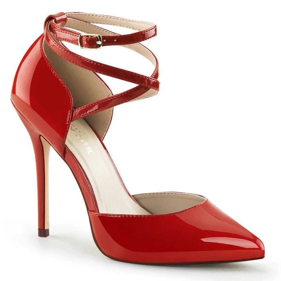 Pleaser Amuse 25 Rode Pumps - Maat 41, Kleding | Dames, Nieuw, Pleaser, Ophalen of Verzenden, Schoenen met hoge hakken