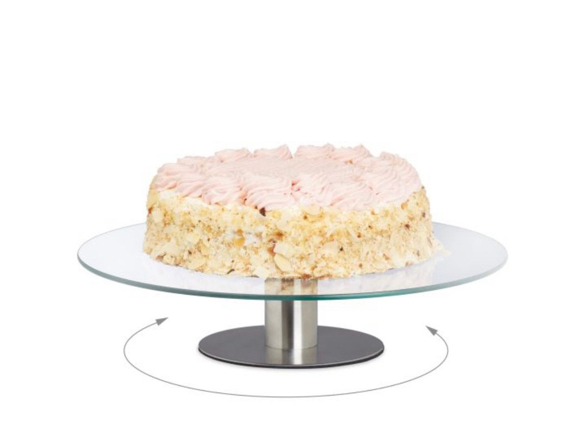 Taart standaard draaiend, Hobby en Vrije tijd, Taarten en Cupcakes maken, Ophalen of Verzenden, Zo goed als nieuw, Taarten, Bakvorm