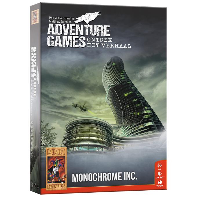 Adventure Games; Monochrome Inc., Een of twee spelers, Ophalen of Verzenden, Zo goed als nieuw, 999 Games