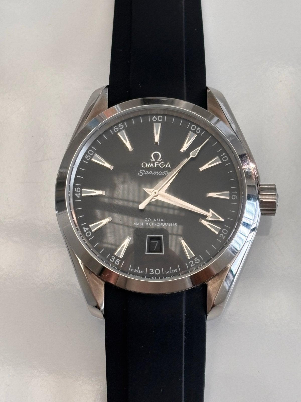 Seamaster Aqua Terra Co-Axial Master Chronometer, Sieraden, Tassen en Uiterlijk, Staal, Polshorloge, Overige materialen, Ophalen of Verzenden