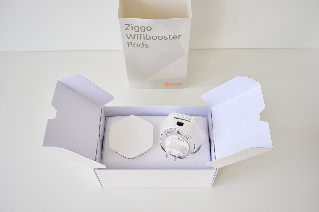 Ziggo Wifi Boosterpods NIEUW / NOOIT GEBRUIKT, Computers en Software, WiFi-versterkers, Ophalen of Verzenden, Nieuw