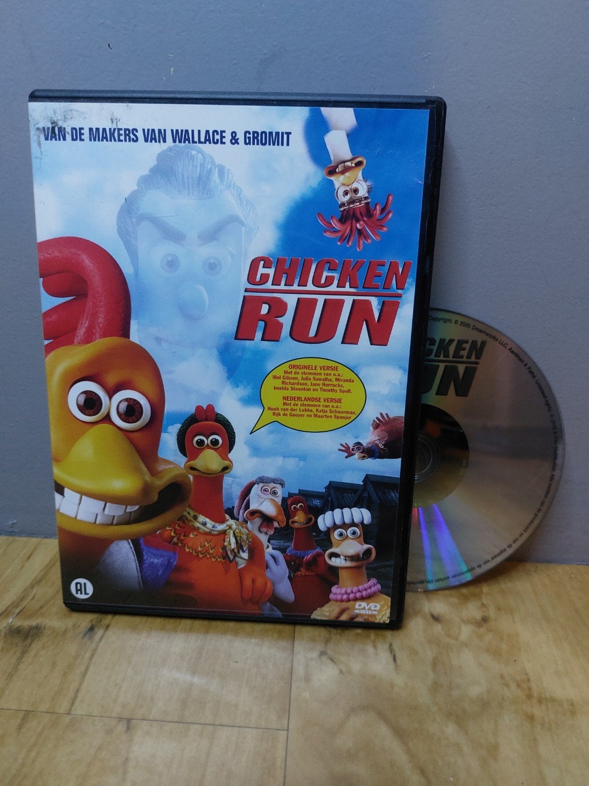 Chicken Run (DVD), Alle leeftijden, Ophalen of Verzenden, Zo goed als nieuw, Amerikaans
