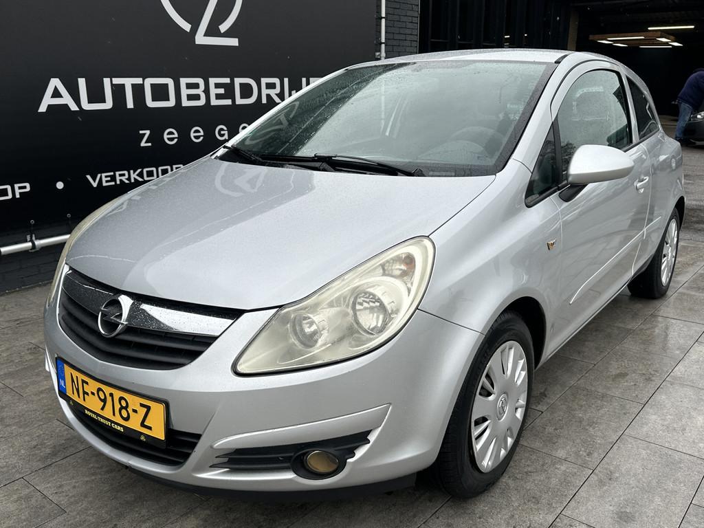 Opel Corsa 1.0-12V Essentia NW KETTING*NW APK ! (bj 2007), Voorwielaandrijving, 450 kg, 60 pk, Bedrijf