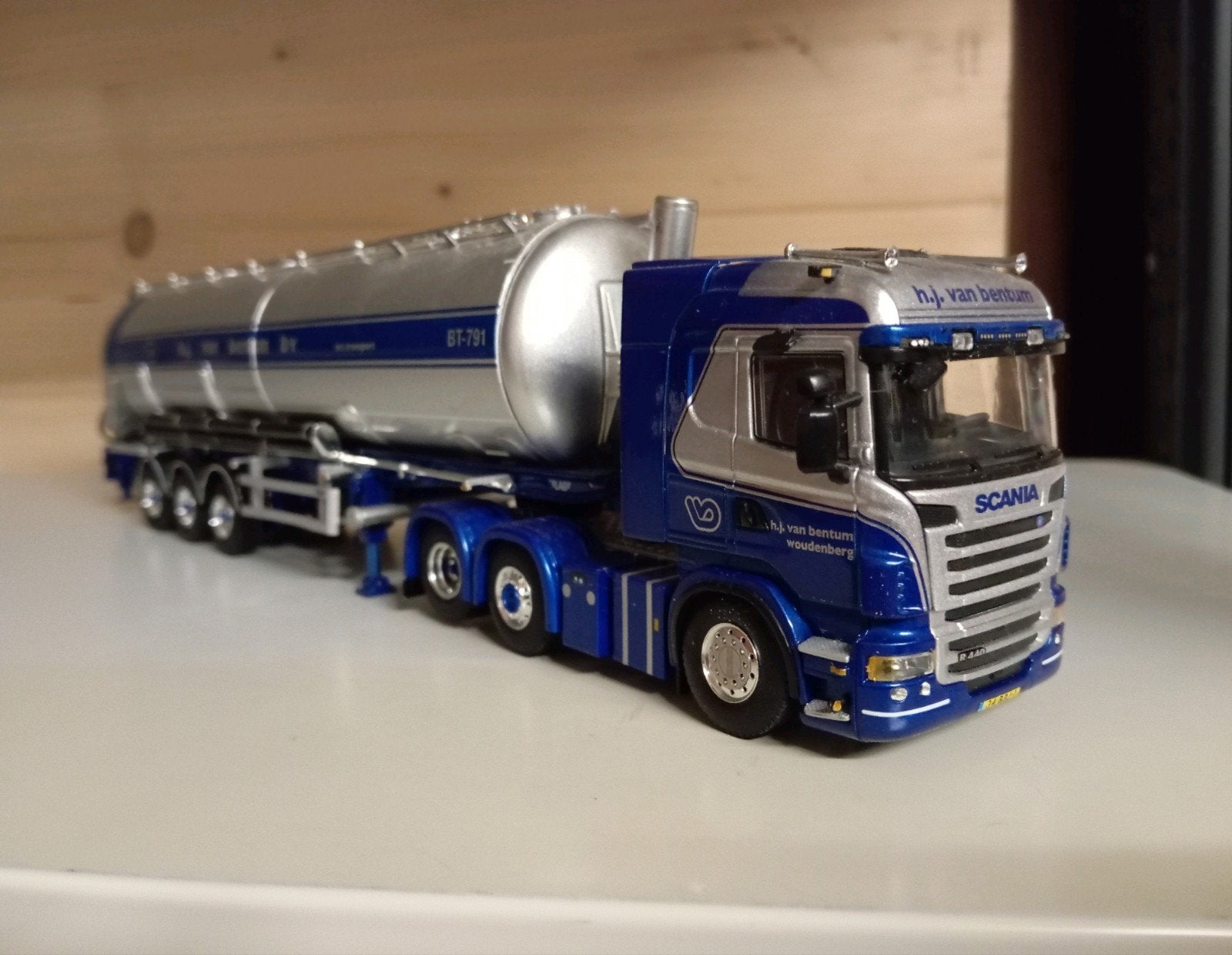 Scania R H.J. van Bentum WSI, Ophalen of Verzenden, Nieuw, Bus of Vrachtwagen, Wsi