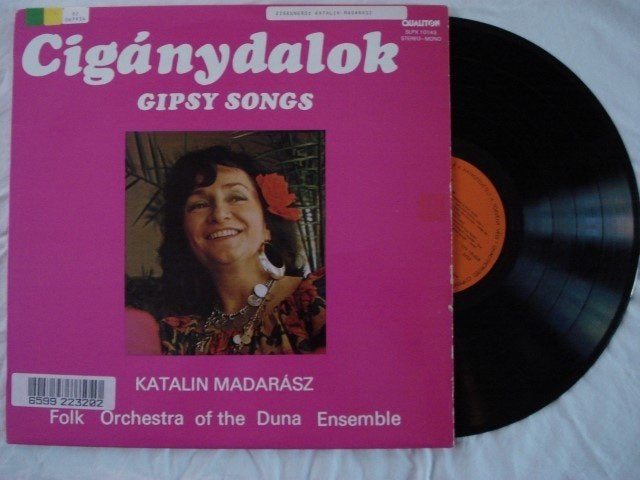 Katalin Madarász - Cigánydalok - Gipsy songs, LP, Gebruikt, Ophalen of Verzenden, 12 inch
