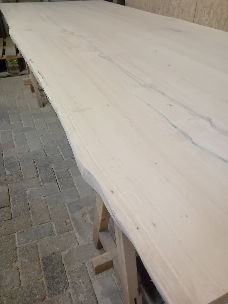 Boomstamtafel | eiken | direct leverbaar, Ophalen, Tafel en meer, Info@tafelenmeer.nl, Eikenhout
