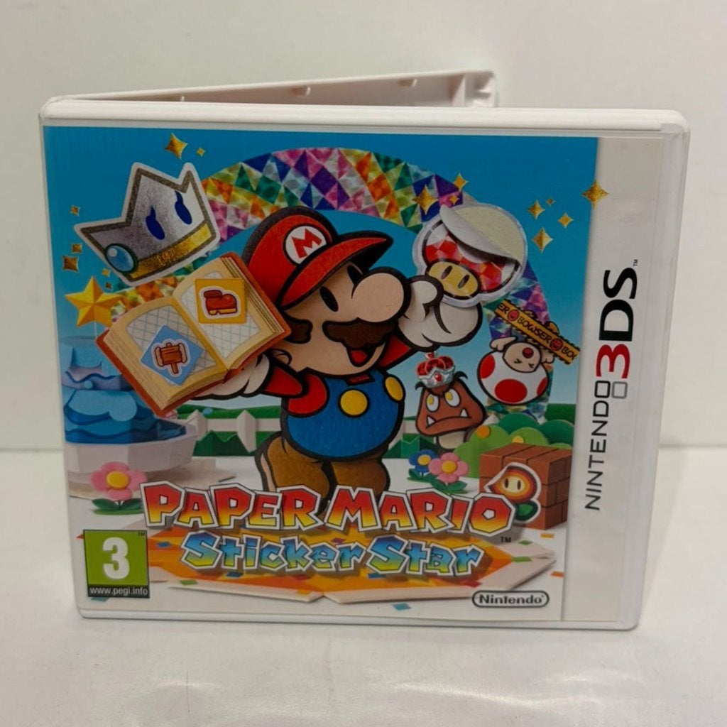 Nintendo 3DS Game: Paper Mario Sticker Star, Avontuur en Actie, 1 speler, Ophalen of Verzenden, Zo goed als nieuw