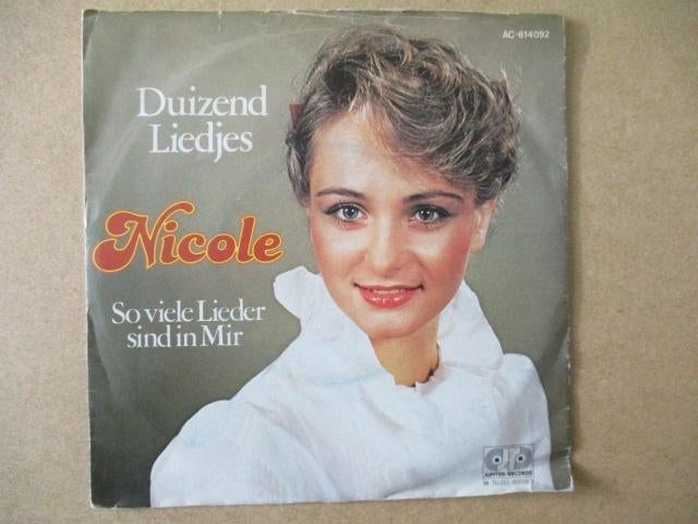 s0432 nicole - duizend liedjes, Ophalen, Gebruikt, Overige genres, 7 inch