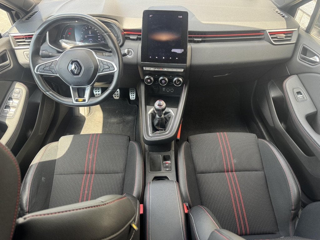 Renault Clio 1.0 TCe R.S. Line | Apple CarPlay / Android Aut, Auto's, Renault, Gebruikt, Met garantie (alle), Leder en Stof, Origineel Nederlands