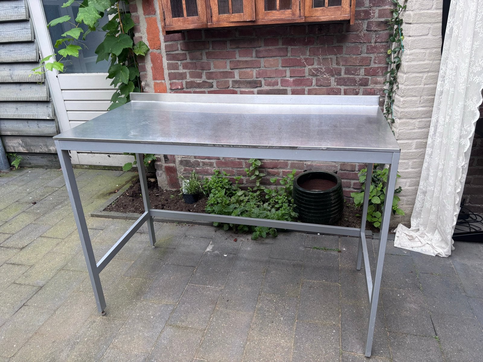 RVS Horeca Werktafel, Huis en Inrichting, Ophalen of Verzenden, Gebruikt