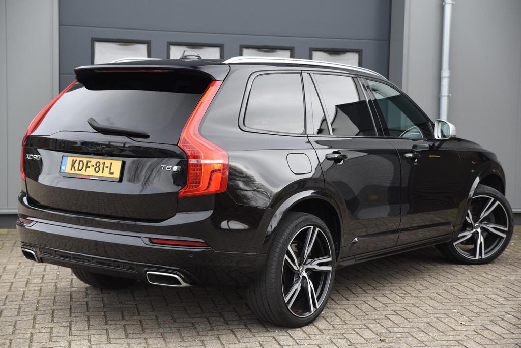 Volvo XC90 2.0 T8 Twin Engine AWD R-Design Pano, Gebruikt, Euro 6, 4 cilinders, 7 stoelen