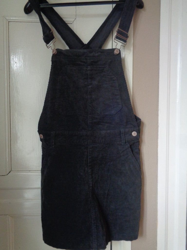 PULL & BEAR/ASOS DENIM ribfluwelen tuinrok:mt L,38, Zwart, Maat 42/44 (L), Ophalen of Verzenden, Zo goed als nieuw