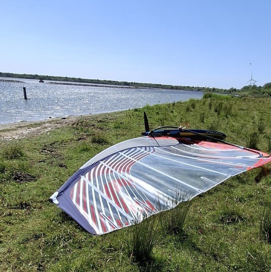 Slalom zeil Neilpryde MK4 8.6, Ophalen, Gebruikt, Zeil