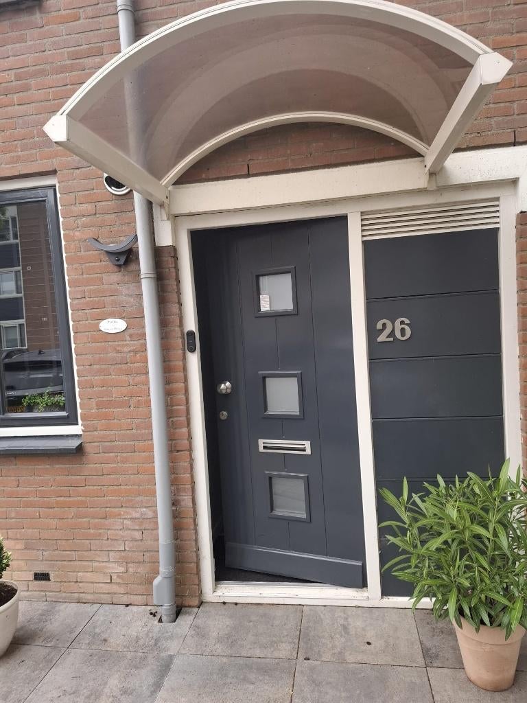 Buitendeur, Doe-het-zelf en Verbouw, Deuren en Horren, Ophalen, 80 tot 100 cm, 200 tot 215 cm, Hout