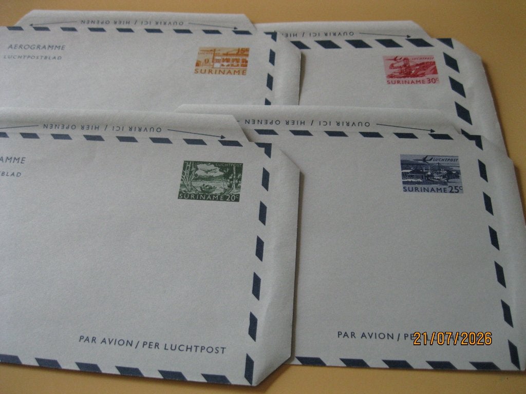 Luchtpost divers, Postzegels en Munten, Ophalen of Verzenden, Envelop