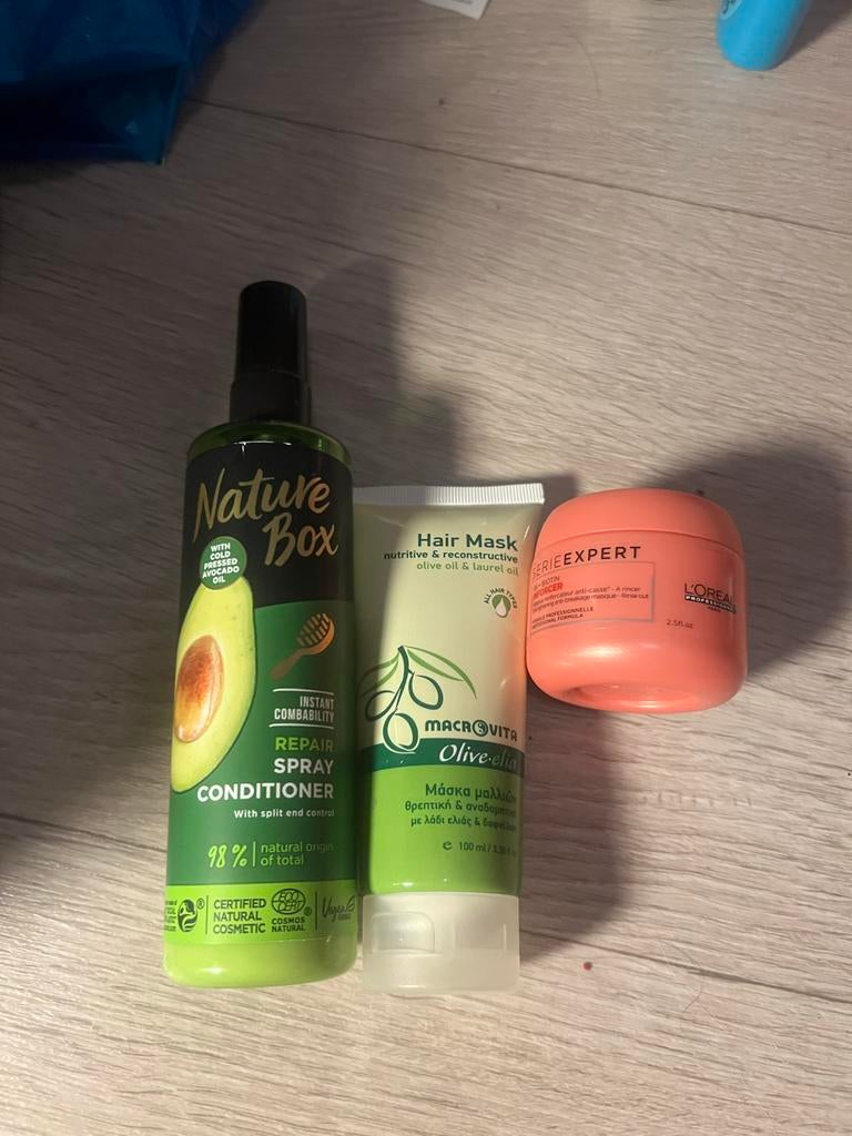Nature Box macrovita en L’Oréal haar verzorging, Verzenden, Nieuw, Haarverzorger of -hersteller
