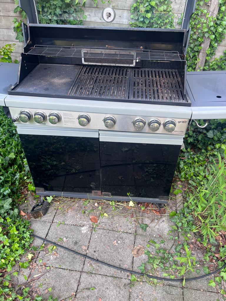 Grill Guru gasbarbecue - Perfect voor zomeravonden, Ophalen of Verzenden, Zo goed als nieuw