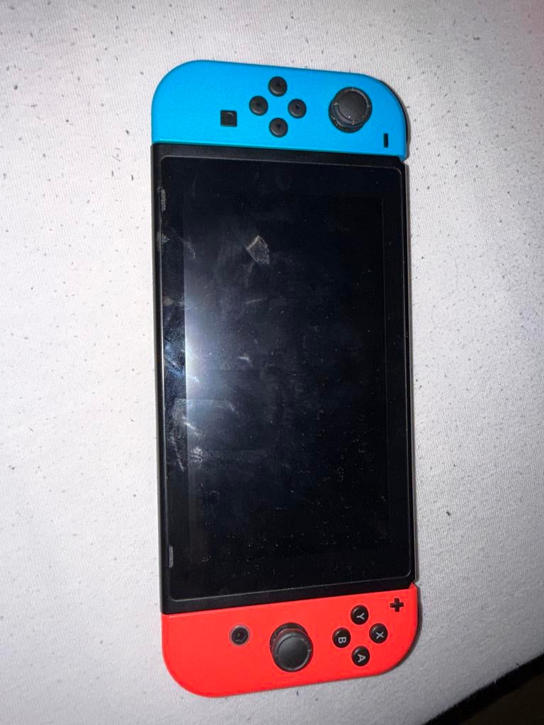 Nintendo Switch 1 met Joy-Cons zonder Dock en spelletjes, Ophalen of Verzenden, Gebruikt, Met 2 controllers, Switch Original