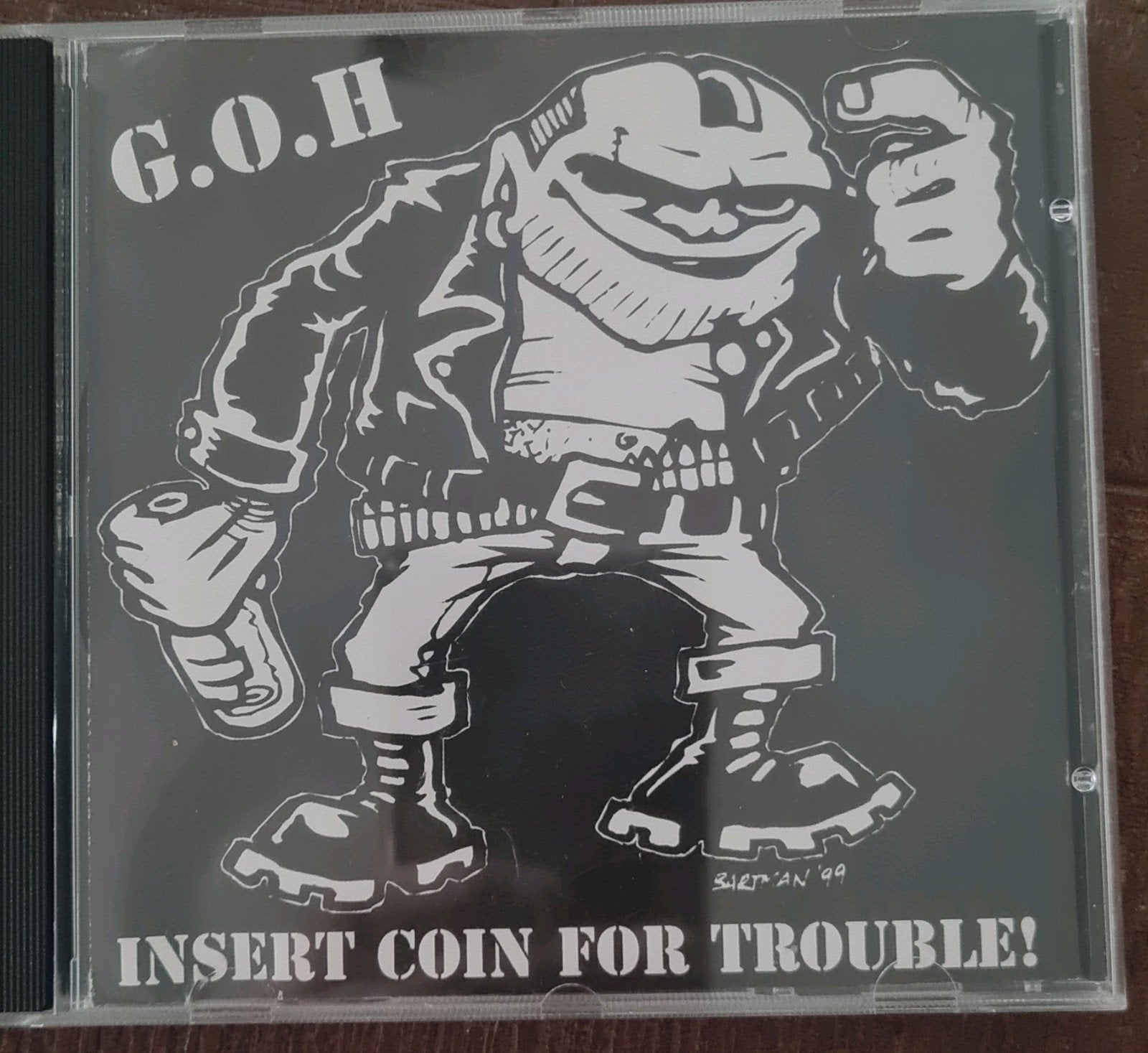 G.O.H. - Insert Coin For Trouble! CD (Punk Rock), Ophalen of Verzenden, Gebruikt