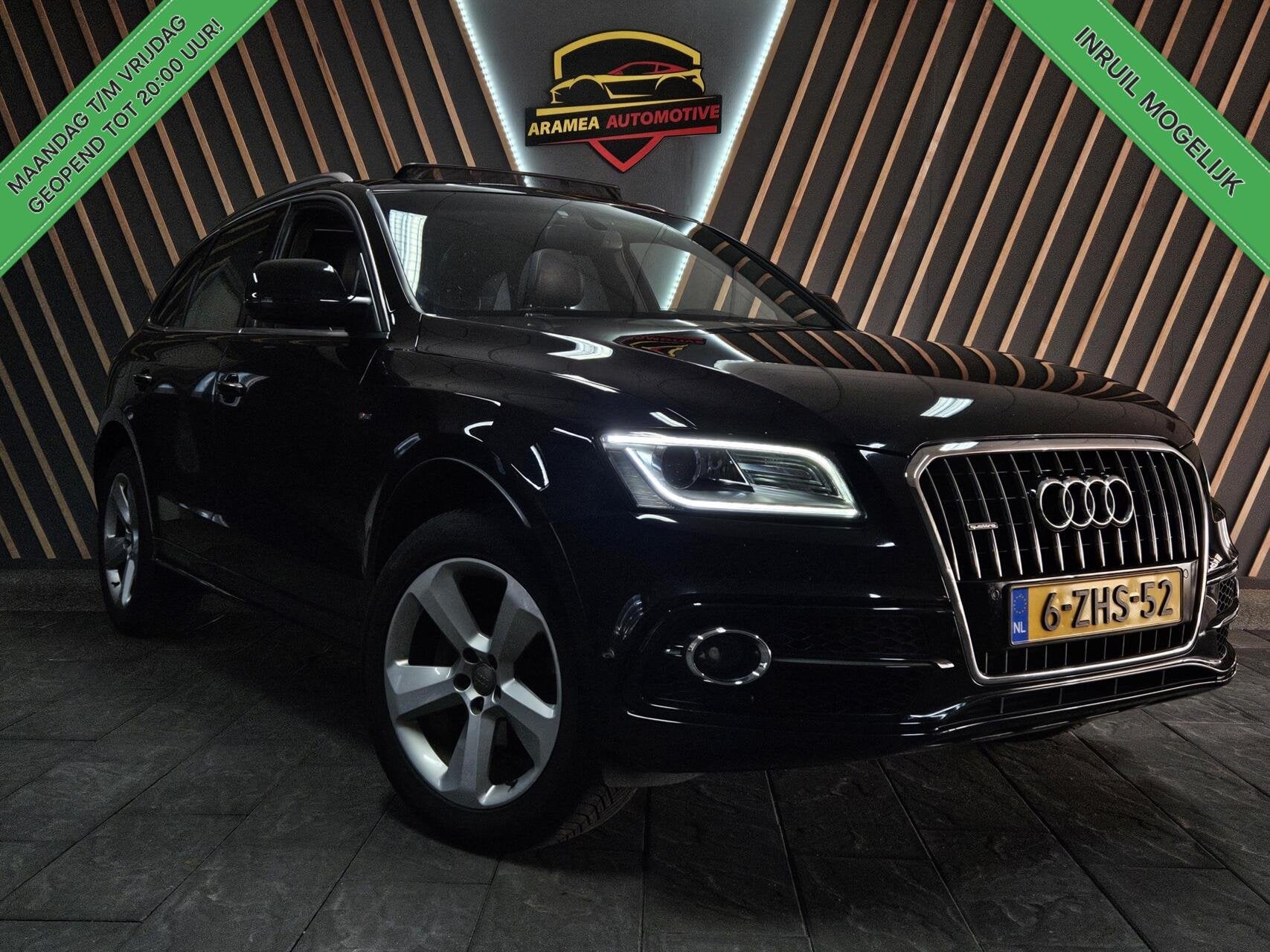 Audi Q5 2.0 TFSI quattro Sport Edition|Trekhaak|Pano|Parkeer, Auto's, Automaat, 1730 kg, Gebruikt, Euro 6