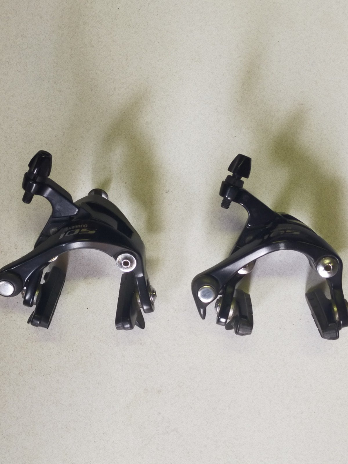Shimano 105 Velgremmen - Set voor Racefiets, Fietsen en Brommers, Fietsonderdelen, Remmen, Gebruikt, Ophalen of Verzenden, Shimano
