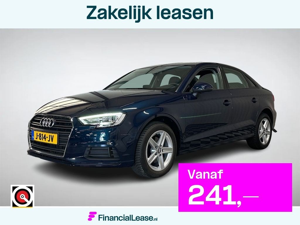 Audi A3 Limousine 30 TFSI 85kw | Pro Line | Airco | Navi | C, Gebruikt, Euro 6, Blauw, Origineel Nederlands