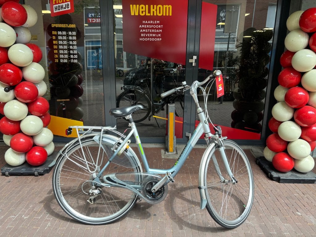 Fietshokje Raaks: Gazelle Medeo plus damesfiets 3x8S, Gebruikt, Velgrem, Versnellingen, Niet ingevuld