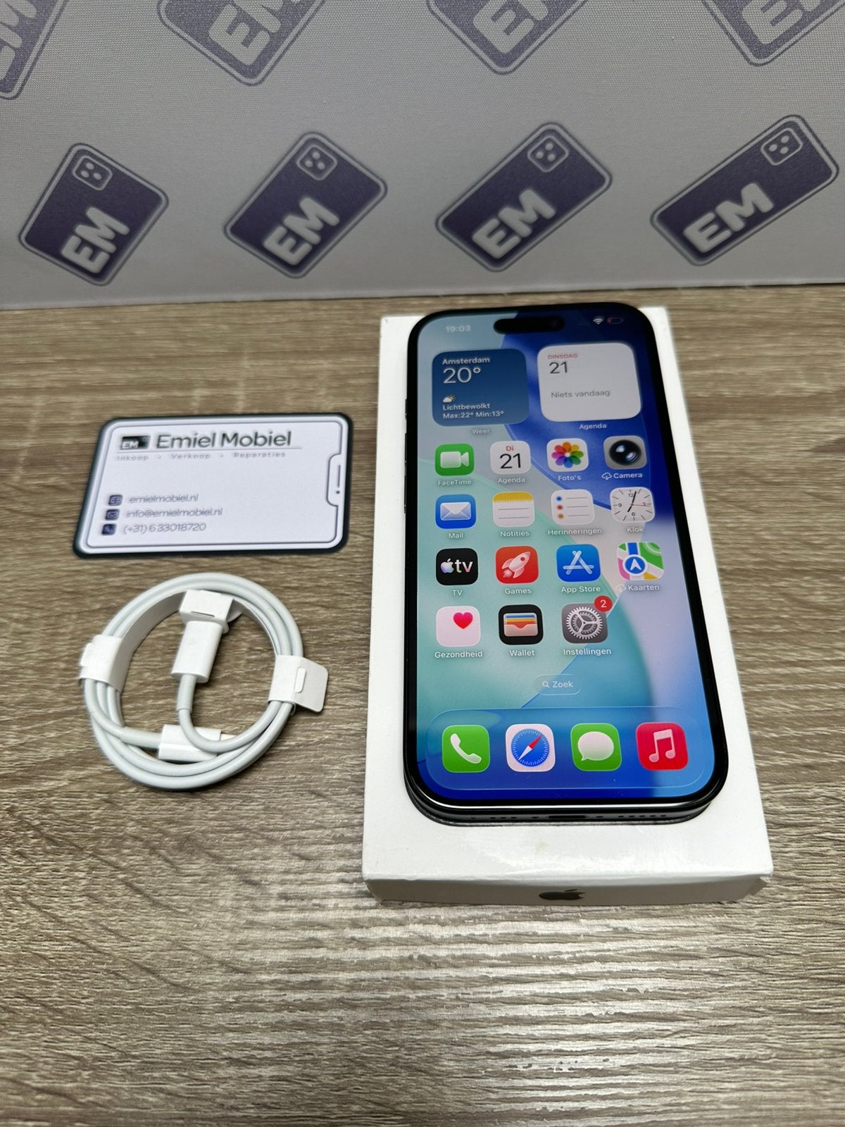 iPhone 16 - 256GB / batterij 100% / garantie, Telecommunicatie, Mobiele telefoons | Apple iPhone, 256 GB, IPhone 16, Ophalen of Verzenden