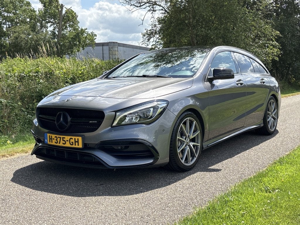 Mercedes-Benz CLA-Klasse Shooting Brake AMG 45 4MATIC - Schu, Auto's, Mercedes-Benz, Automaat, CLA, Gebruikt, 4 cilinders