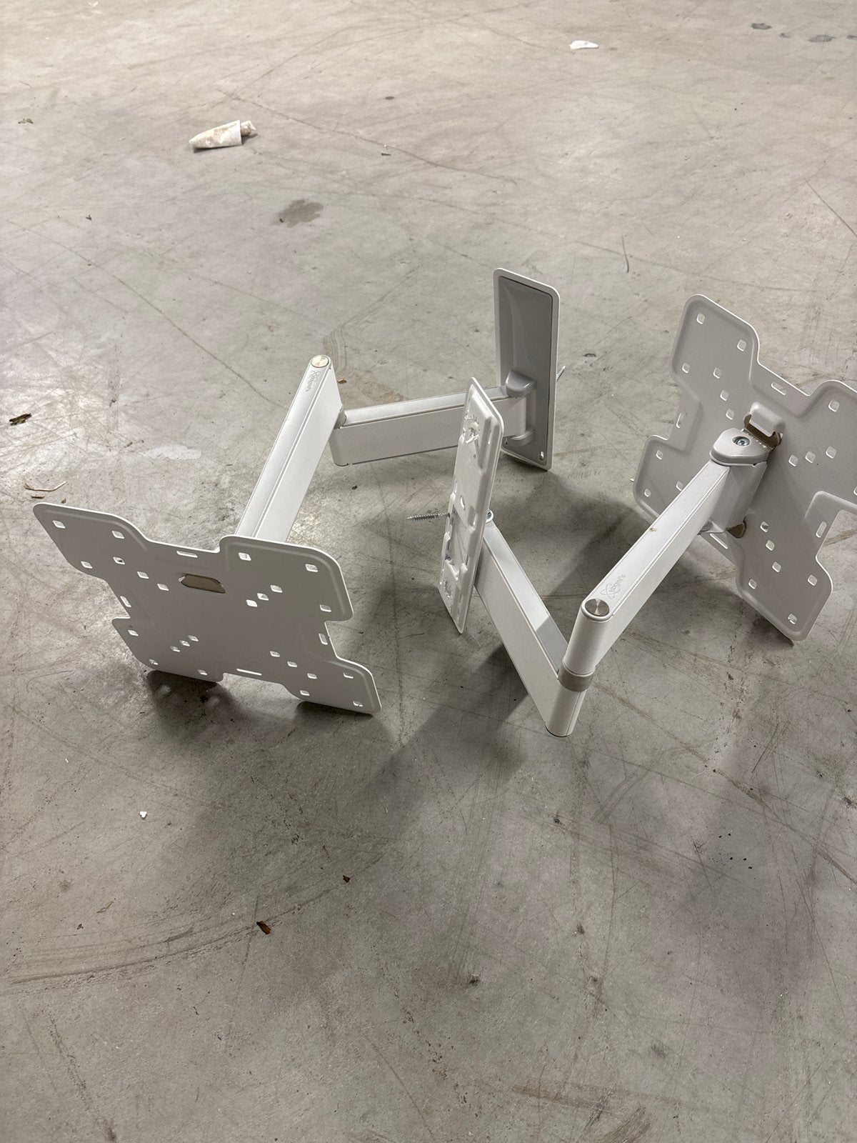 TV of monitor Beugel - Wit, Max 15 KG, Ophalen of Verzenden, Gebruikt