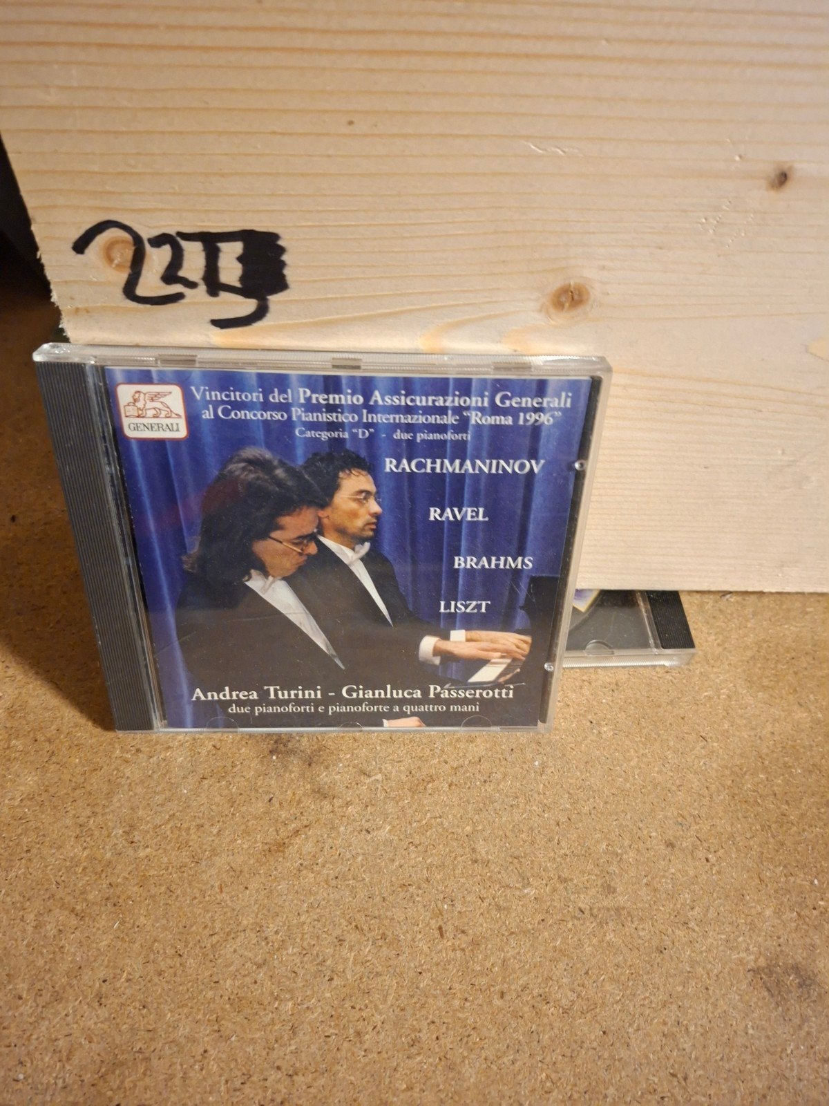 Rachmaninov, Ravel, Brahms, Liszt - Andrea Turini & Gianluc, Cd's en Dvd's, Gebruikt, Ophalen of Verzenden, Rachmaninov, Romantiek