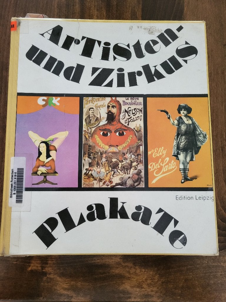 Artisten- und Zirkus-Plakate / zeer interessante uitgave., Gelezen, Ophalen of Verzenden, Bernhard Novak, Overige onderwerpen