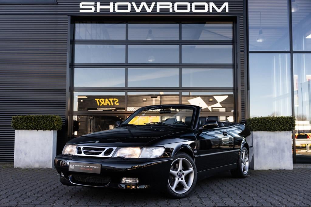 Saab 9-3 Cabrio 2.3 Turbo Viggen, 230 PK, Origineel, Nieuwst, Auto's, Saab, Gebruikt, Zwart, 4 cilinders, 4 stoelen