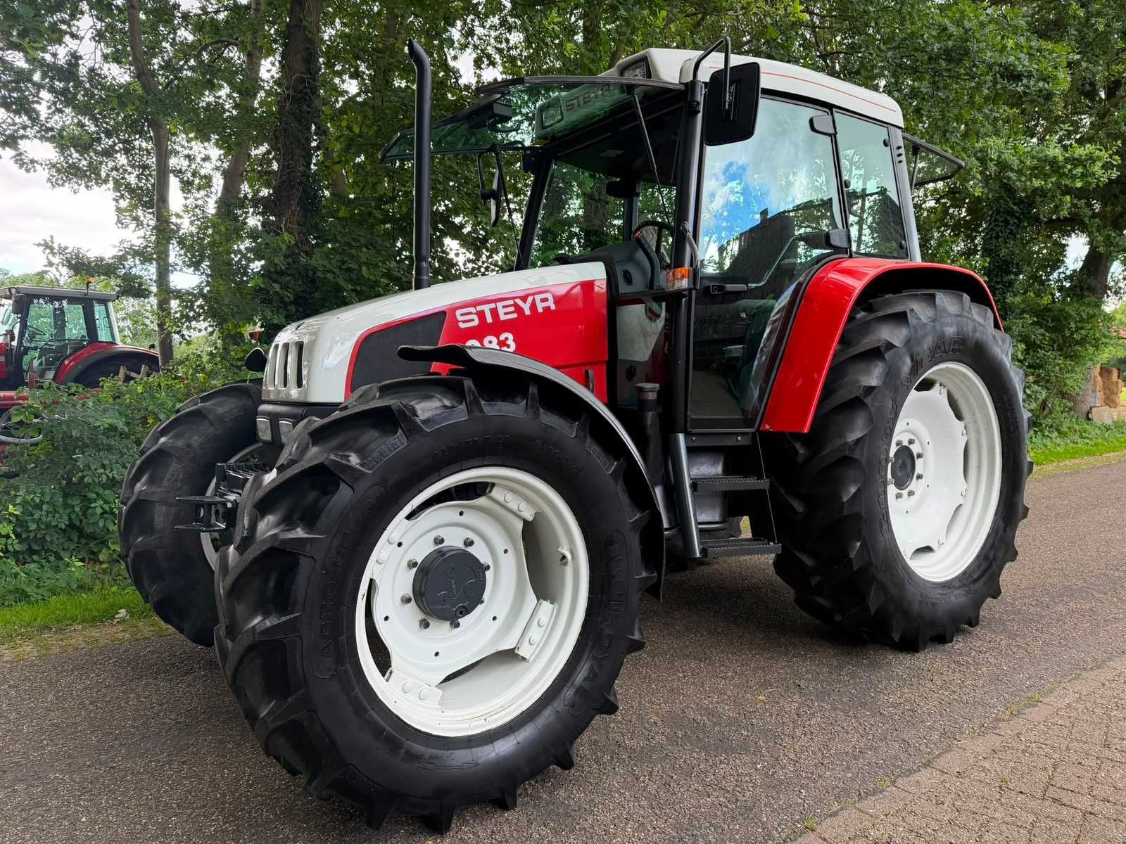 1989 steyr 9083 Vierwielaangedreven landbouwtractor, Gebruikt, Steyr
