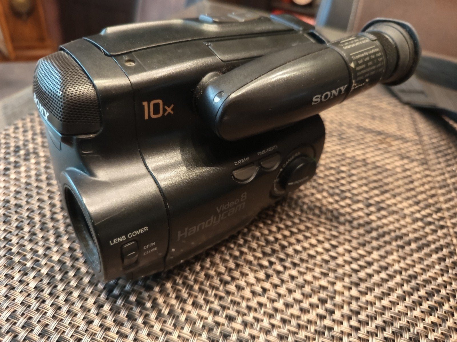 Sony Video8 Handycam CCD-TR350E met tas en accessoires, Audio, Tv en Foto, Videocamera's Analoog, Ophalen of Verzenden, 8mm, Camera