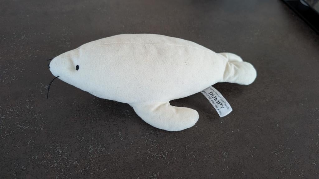 Zeehond knuffel 30 cm, Overige typen, Ophalen of Verzenden, Zo goed als nieuw, Middelgroot (20 tot 80 cm)