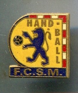 F.C.S.M. handbal email op koper sport PIN ( BLAD4_473), Verzenden, Zo goed als nieuw, Sport, Speldje of Pin