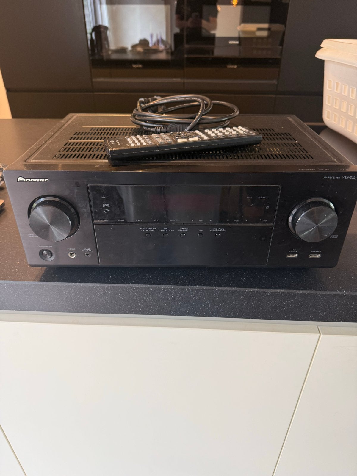 Pioneer VSX-529 AV Receiver -, Ophalen, Zo goed als nieuw, Pioneer, 120 watt of meer