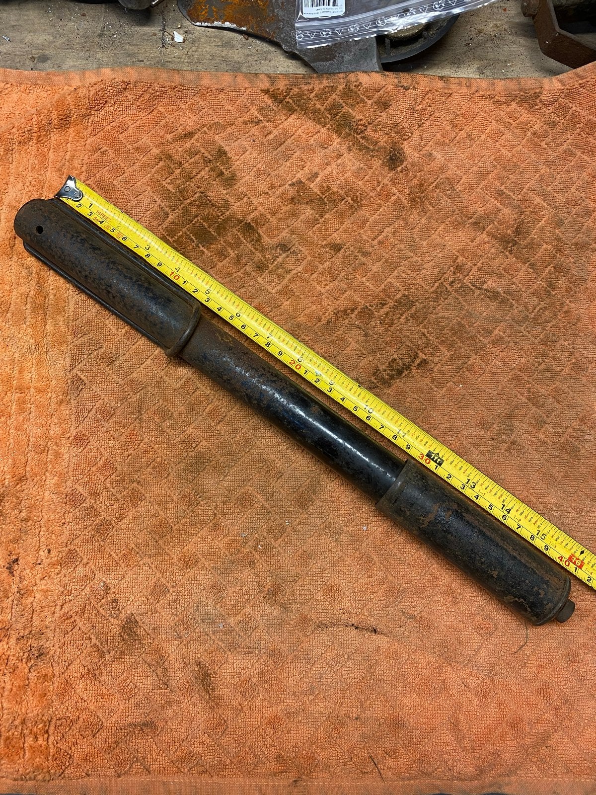 Vintage bandenpomp voor oldtimer motorfietsen, Motoren, Ophalen of Verzenden