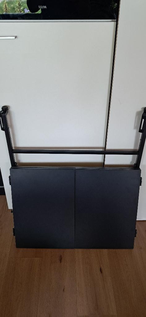 Balkon tafel, Ophalen, Zo goed als nieuw, Rechthoekig, Metaal
