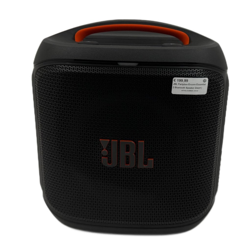 JBL Partybox Encore Essential 2 Bluetooth Speaker Zwart |, Used propducts dordrecht, JBL, Dordrecht@usedproducts.nl, Toulonselaan 72