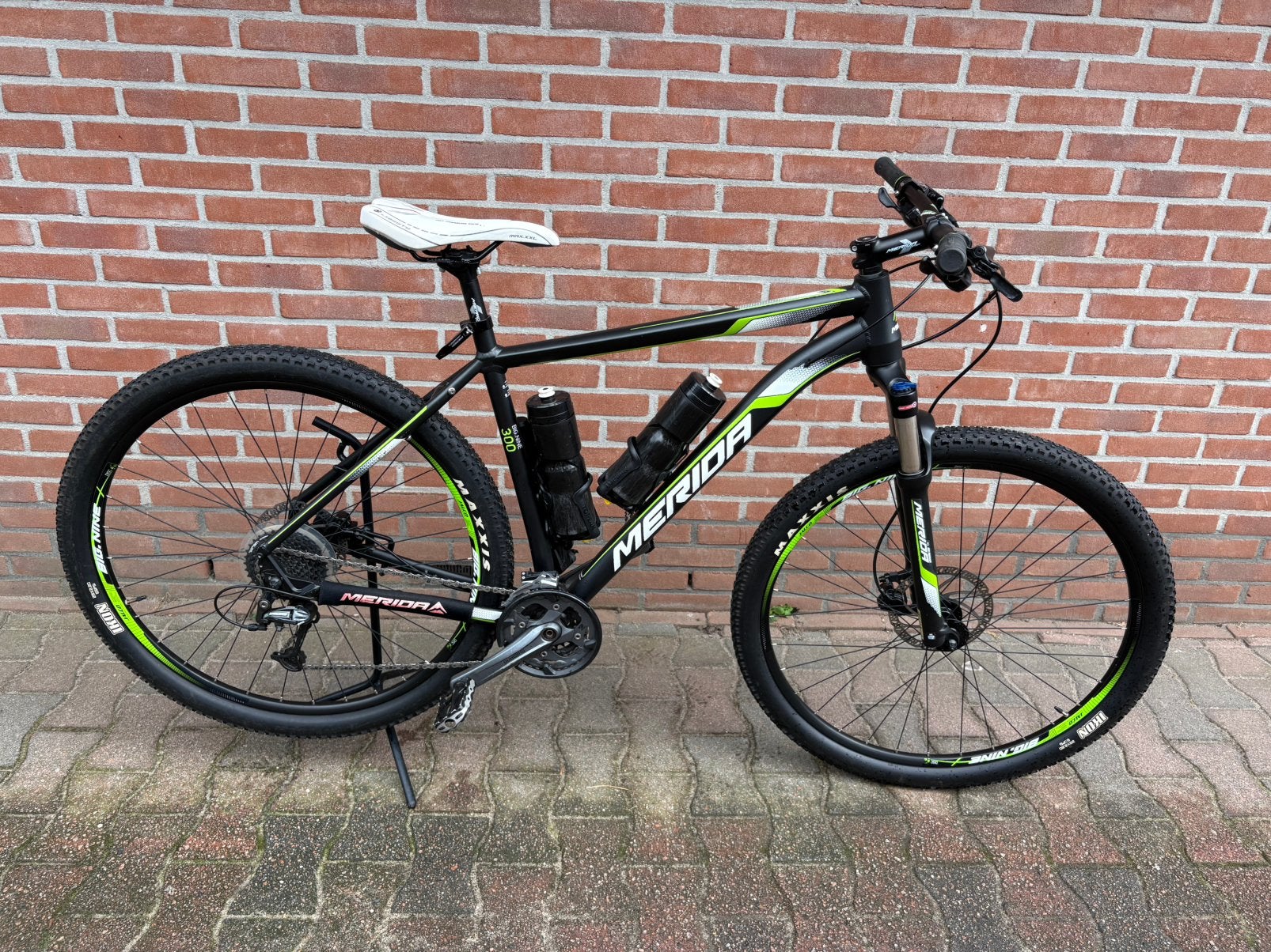 Zo goed als nieuw! Super mooie Merida Big Nine mountainbike, 49 tot 53 cm, Ophalen, Zo goed als nieuw, Merida