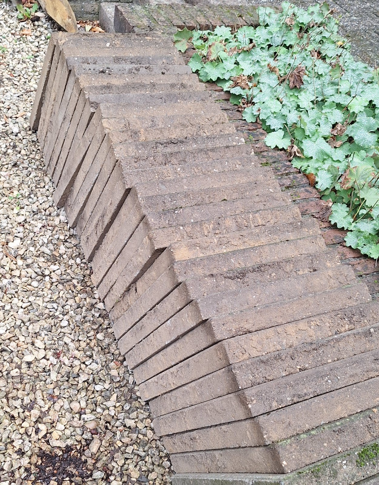 Betontegels/ stoeptegels - 60x40 cm - 11 stuks, Tuin en Terras, Ophalen, Gebruikt, Beton, Terrastegels