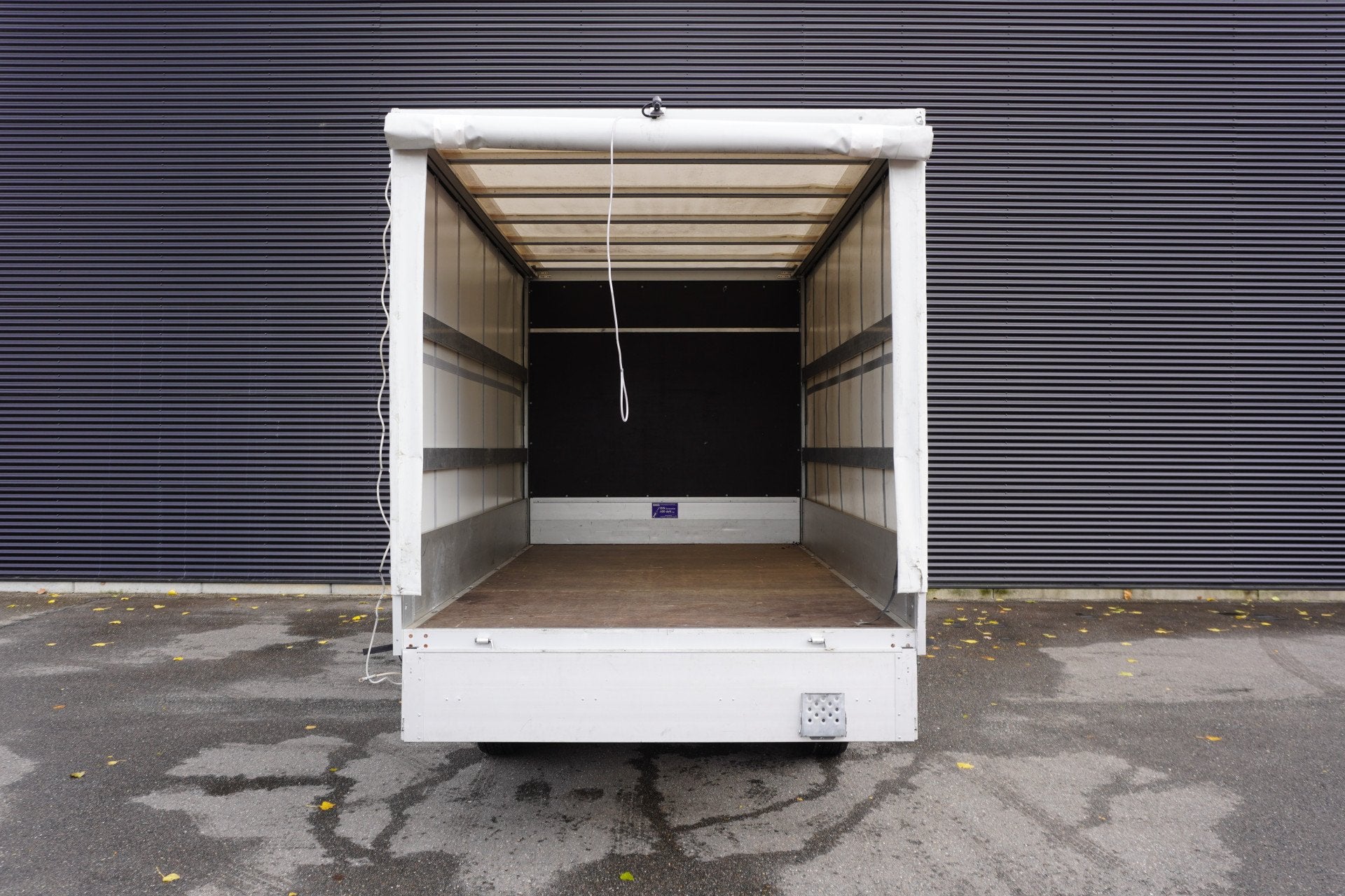 MAN TGE 140pk Open laadbak Huif Pritsche Plane Schuifzeil Ap, Voorwielaandrijving, Gebruikt, 4 cilinders, Blauw