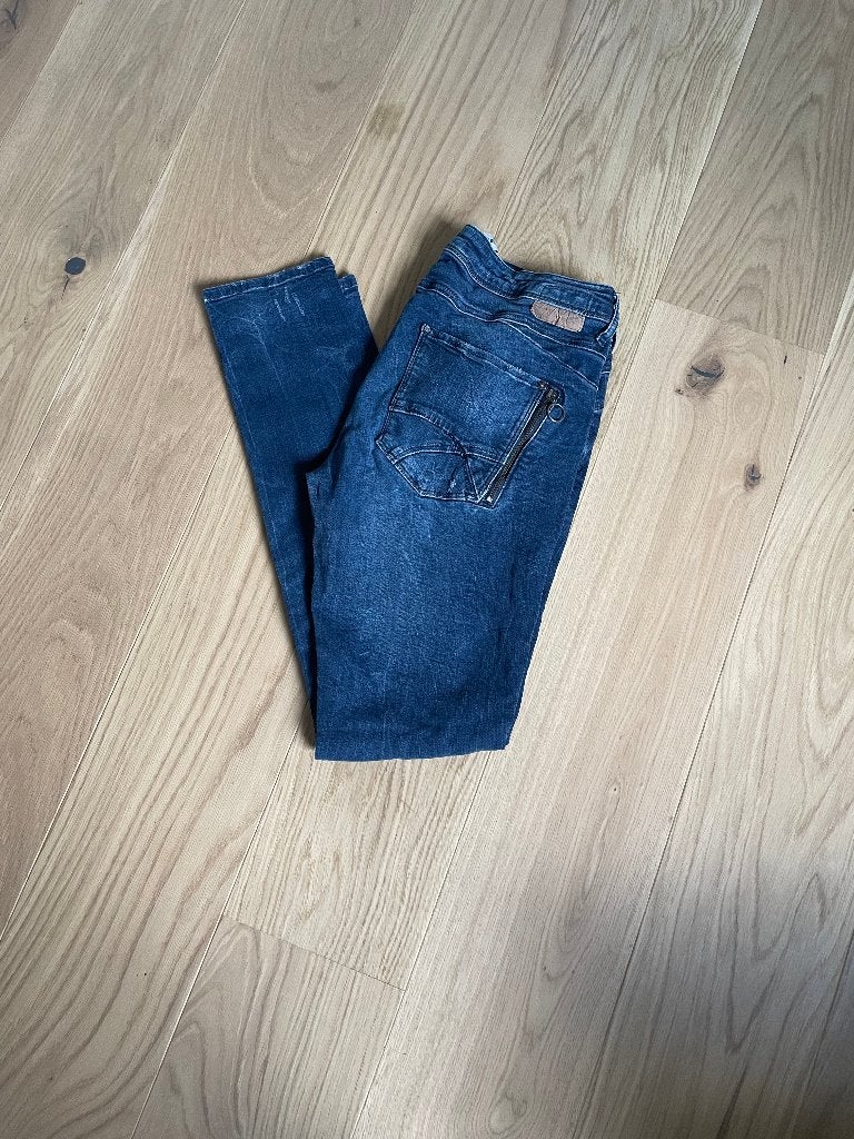 Spijkerbroek Dept maat 32, Kleding | Dames, Ophalen, Blauw, W30 - W32 (confectie 38/40), Gedragen