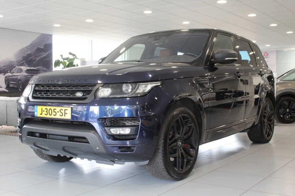 Jaguar Range Rover Sport 3.0 SDV6 HSE Dynamic/PANO/CRUISE/TR, Auto's, Euro 5, Gebruikt, 2993 cc, Blauw