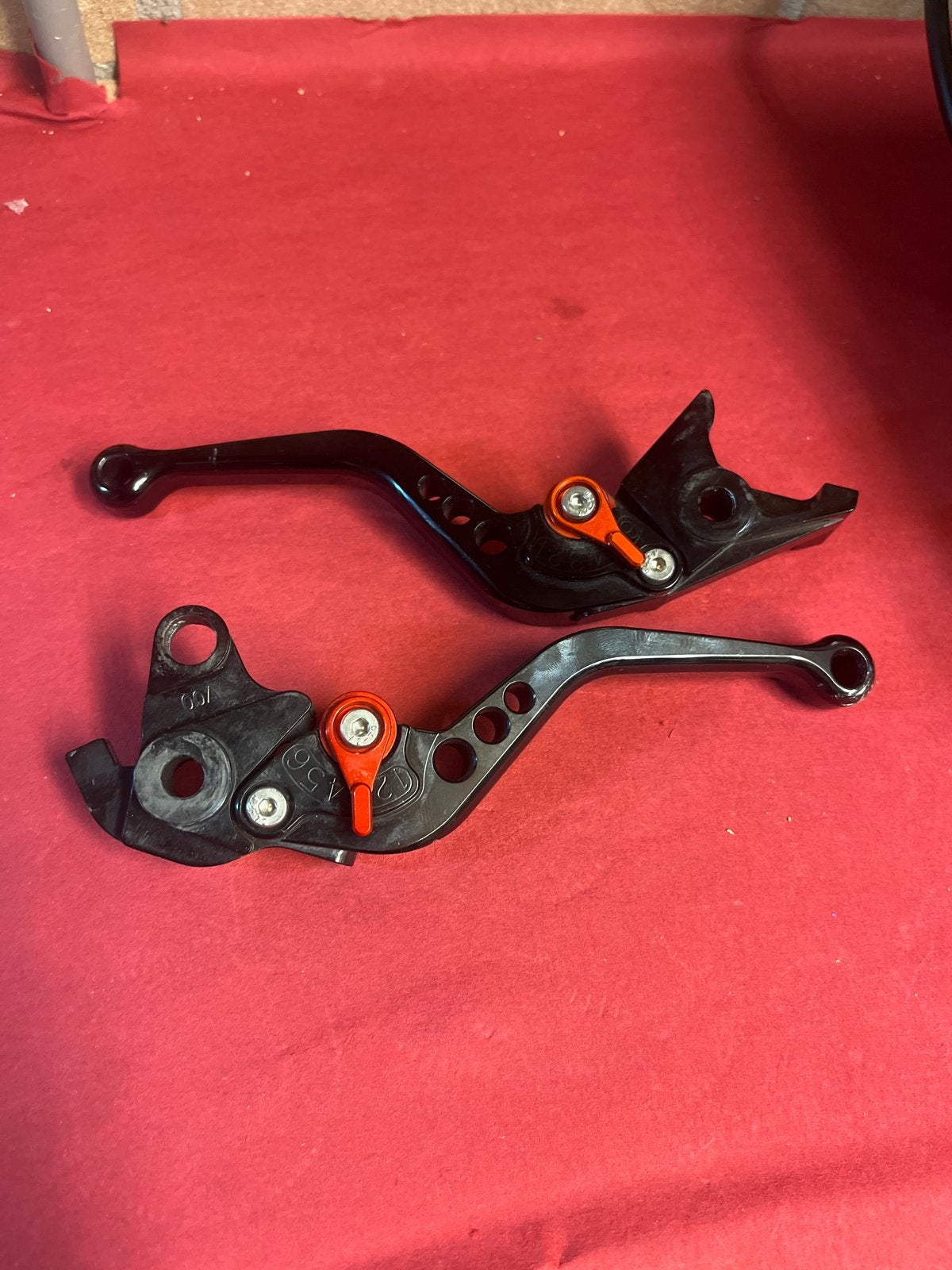 Motor rem- en koppelingshendels - Verstelbaar, Motoren, Ophalen of Verzenden, Gebruikt