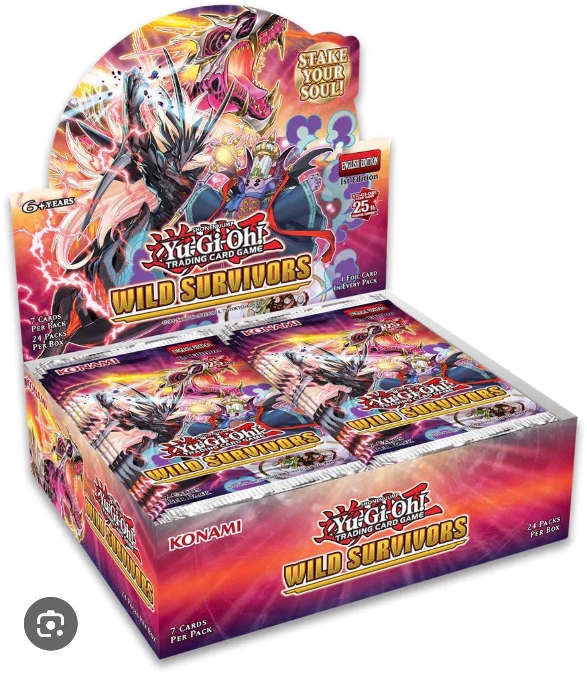 Yu-Gi-Oh! Wild Survivors Booster Box - Nieuw en Geseald, Ophalen of Verzenden, Nieuw, Boosterbox